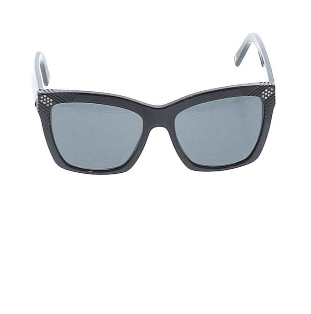 Versace Black and Gray Wayfarer Sunglasses